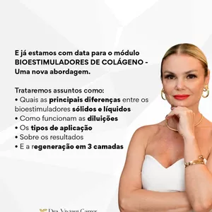 Imagen de portada para Curso online Curso Bioestimuladores de Colágeno Faciais - Uma nova abordagem 