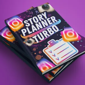 Imagem de capa para o Ebook Story Planner Turbo: Planejamento Prático para Stories de Sucesso
