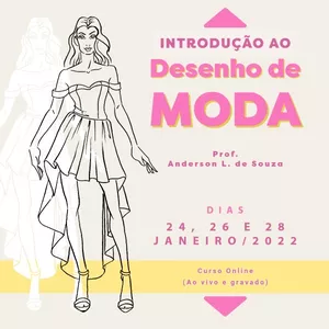 Imagem do curso INTRODUÇÃO AO DESENHO DE MODA 