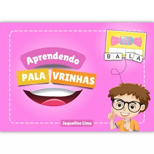 Imagem de capa para o Ebook APRENDENDO PALAVRINHAS