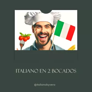 Imagen de portada para Curso online Italiano en 2 bocados