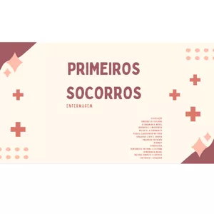 Imagem de capa para o Ebook Primeiros Socorros - Enfermagem