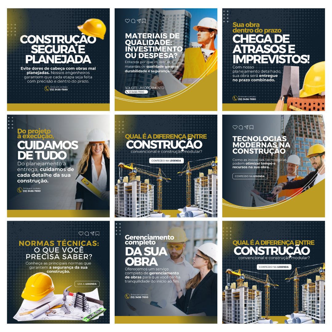 POSTS PARA CONSTRUÇÃO E ENGENHARIA CIVIL