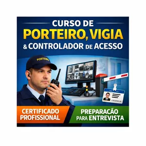 Imagem de capa para o Curso online Curso de Porteiro, Vigia e Controlador de Acesso 