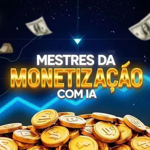 Imagem do curso Mestres da monetização com IA