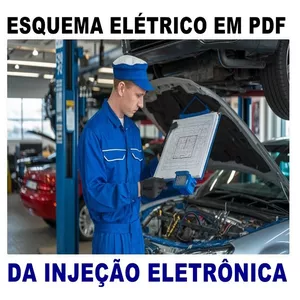 Imagem de capa para o Ebook Esquema Elétrico da Injeção Eletrônica Nissan Versa 1.6 de 2011 a 2014 - HR16DE