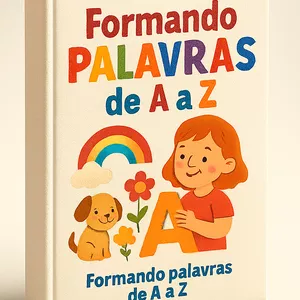 Imagem de capa para o Ebook Formando palavras de A a Z