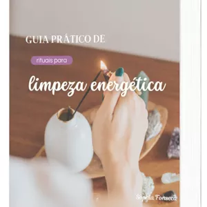 Imagem de capa para o Ebook Guia Prático de Limpeza Energética