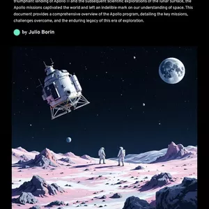 Cover image for Ebook The Apollo Missions: Reaching for the Moon