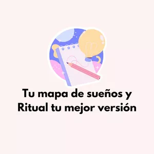 Imagen de portada para Curso online Aprende a crear tu mapa de sueños +ritual tu mejor versión