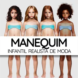 Imagem de capa para o Curso online MANECAS REALISTAS INFANTIS FEMININO