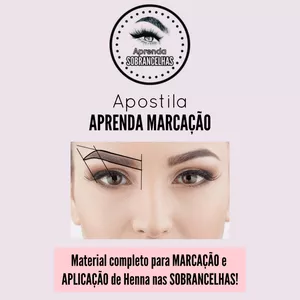 Imagem do curso Apostila Aprenda Marcação de Sobrancelhas