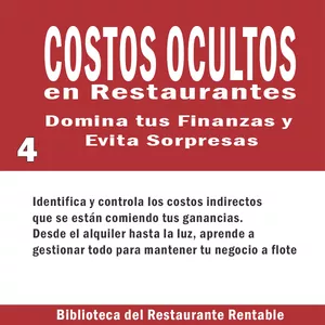 Imagen de portada para Ebook Costos Ocultos en Restaurantes: Deja de Perder sin Saber
