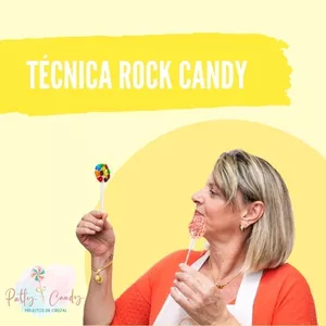 Técnica Rock Candy - Pirulitos feitos 100% de Açúcar Cristal