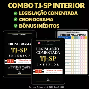 Imagem de capa para o Curso online COMBO TJ-SP INTERIOR