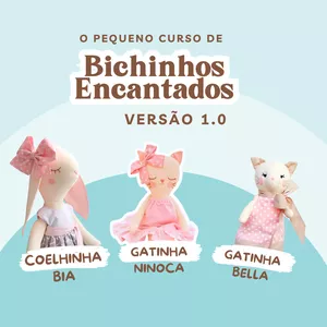 Imagem de capa para o Curso online O Pequeno Curso de Bichinhos Encantados 1.0
