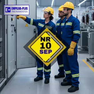 Imagem do curso NR-10 SEP – Sistema Elétrico de Potência