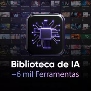 Imagem de capa para o Curso online Biblioteca de Inteligência Artificial - Vitalício 