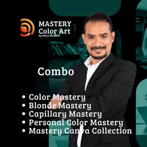 Imagem de capa para o Curso online Combo Mastery ColorArt by Welli Valente