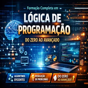 Imagem de Formação Completa em Lógica de Programação: Do Zero ao Avançado criado por 57.263.362 CLAUDENIL DIAS PRADO na hotmart