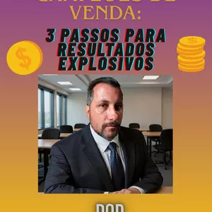 Imagem de capa para o Ebook A Fórmula dos Campeões de Venda - 3 Passos para Resultados Explosivos