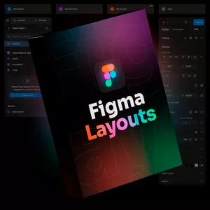 Imagem de capa para o Curso online Figma Layouts