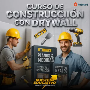 Imagen de portada para Ebook CURSO DE CONSTRUCCIÓN CON DRYWALL