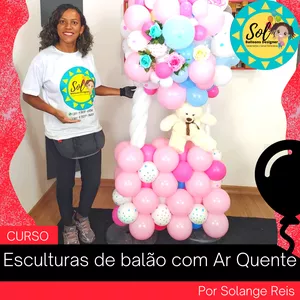 Escultura de Balão de ar quente