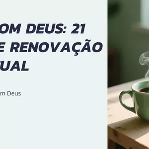 Imagem de capa para o Ebook Café Com Deus