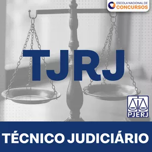 Imagem de capa para o Curso online TJ RJ (Tribunal de Justiça do Rio de Janeiro) - Técnico Judiciário 