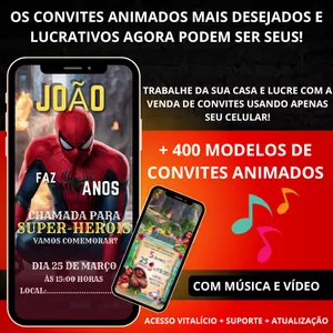 Imagem de capa para o Curso online CONVITES ENCANTADOS