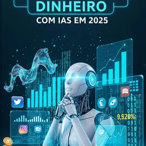 Imagem de capa para o Ebook Como Ganhar Dinheiro com IAs em 2025