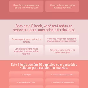 Imagem de capa para o Ebook CURA DA ALMA: VC VENCERA.