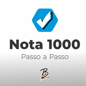Imagem de Curso de Redação Nota 1000 Passo a Passo criado por Redação Nota 1000 - Cursos Blessedness na hotmart