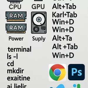 Imagem de capa para o Ebook Domine as Habilidades Essenciais em Tecnologia da Informação