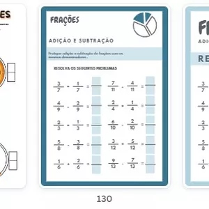 Imagem de capa para o Curso online ATIVIDADES FRAÇÕES 