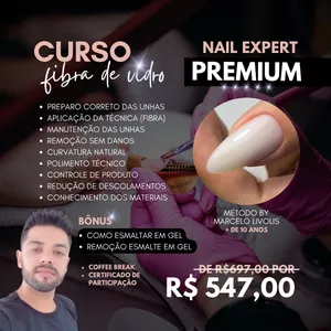 Imagem de capa para o Evento presencial UNHAS DE FIBRA - A arte da perfeição.