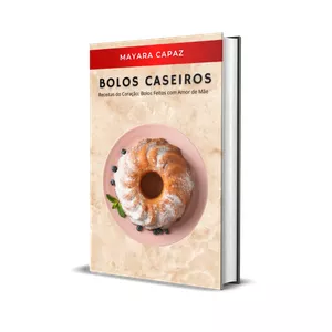 Imagem de capa para o Ebook Bolos Caseiros