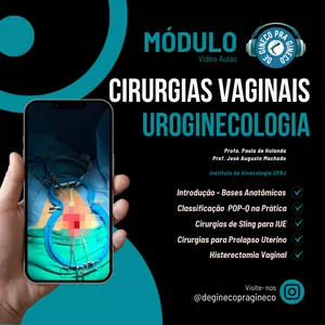 Imagem de capa para o Curso online Curso de Cirurgias Vaginais e Uroginecologicas