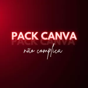Imagem de capa para o Curso online Pack Canva Não Complica