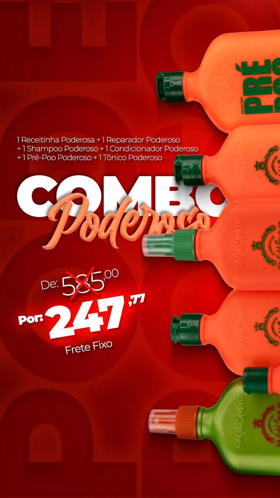 Grupos de Promoção Érica Dib Quero Cabelo Saudável Embaixadora Gold Spell