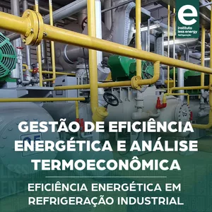Imagem de capa para o Curso online Eficiência - Módulo 3: Gestão de Eficiência Energética e Análise Termoeconômica