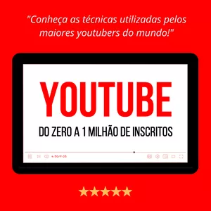 Imagem do curso YouTube do Zero a 1 Milhão de Inscritos