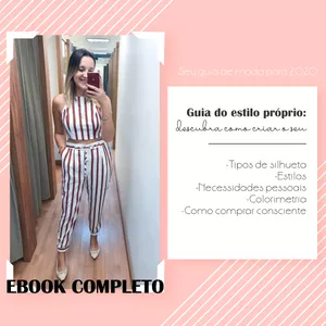 Imagem de capa para o Ebook Guia do estilo próprio: descubra como criar o seu