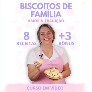 Imagem de capa para o Curso online Segredos dos Biscoitos Caseiros: Receitas de tradição 