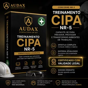 Imagem do curso Curso de CIPA — Grau de Risco 1 | Certificado de 8h com Validade Legal