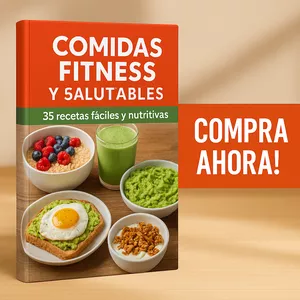 Imagen de portada para Ebook Recetas fitness, saludables y nutritivas