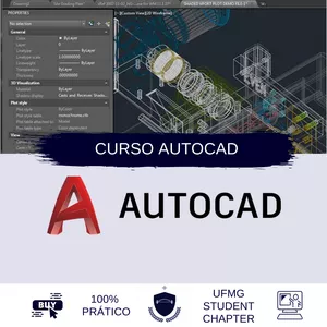 Imagem de capa para o Curso online AutoCAD
