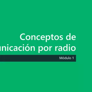 Imagen de portada para Curso online Conceptos de Radiocomunicación