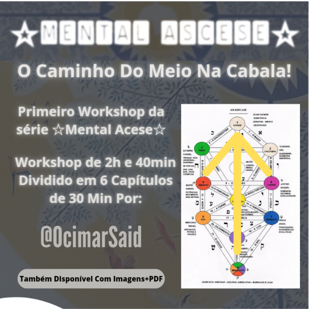 Imagem do curso Cabala Prática Avançada ÁUDIO ☆Mental Acese☆ - O Caminho do meio na Cabala